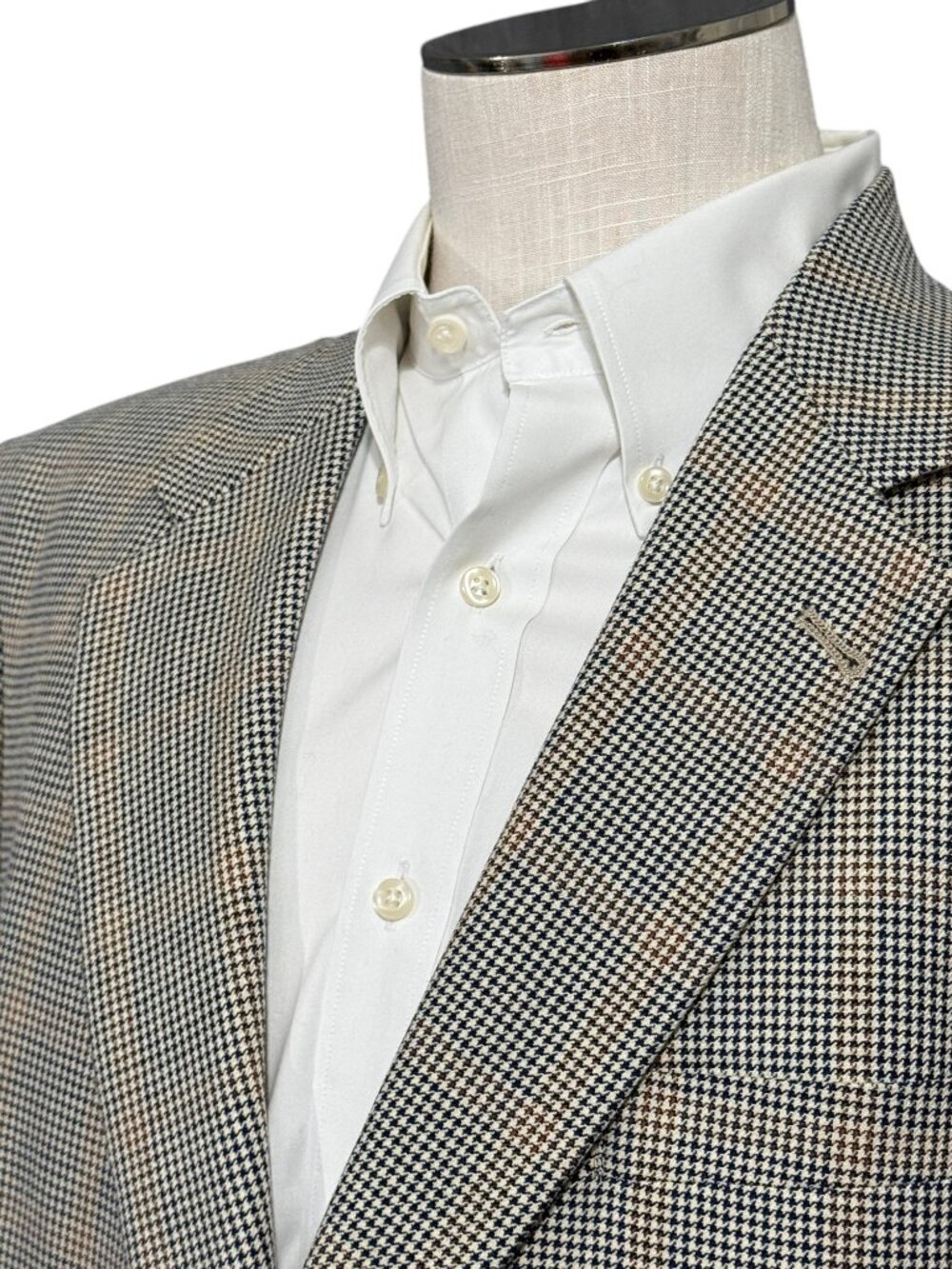 Daniel Cremieux Collection Sport Coat - Size 44 R - Houndstooth